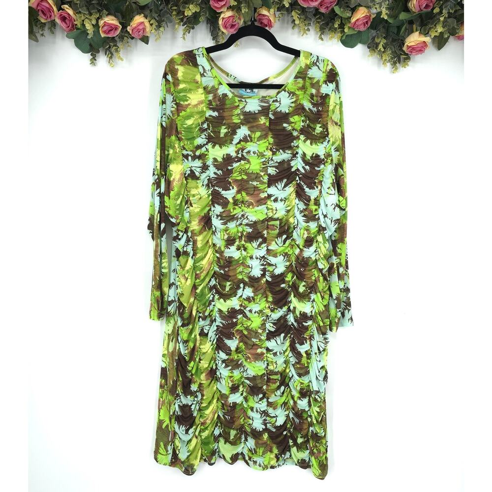 Future Collective Plus Size Long Sleeve Dress Size 2X NWT